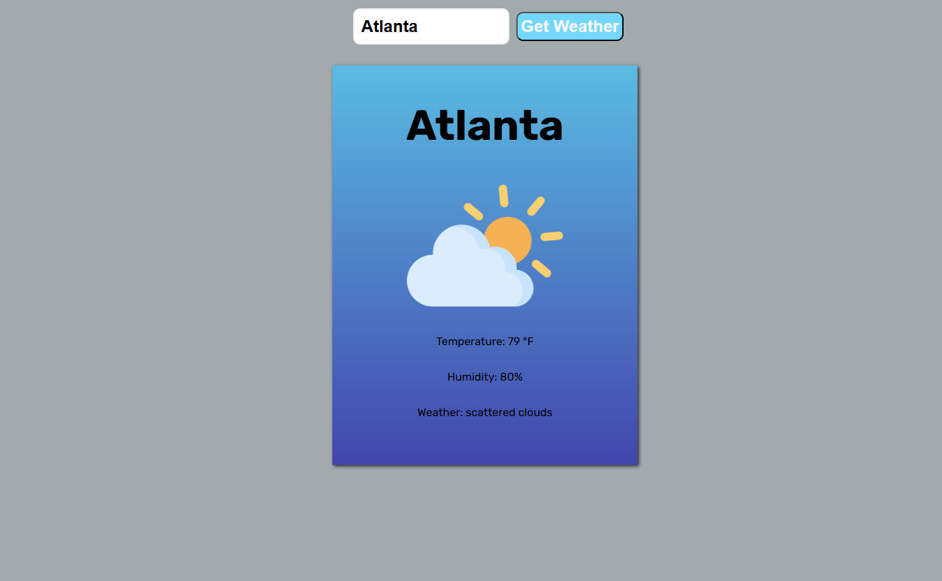 Weather Application